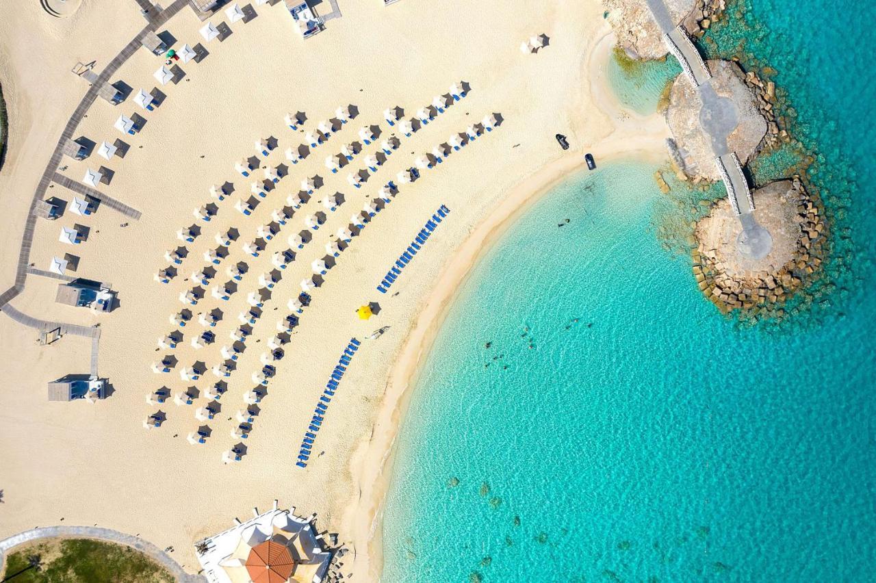 Rixos Alamein - Full Board Plus El Alamein Exteriér fotografie Aerial view of the beach